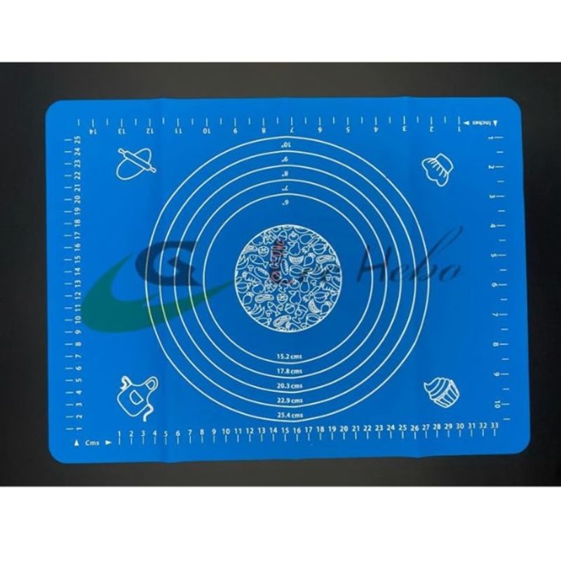 GENERICO - Base Tapete De Silicona Para Trabajar Masas 40x50Cm