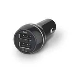 PHILIPS - Cargador Doble Para Auto Carga Rapida DLP235710