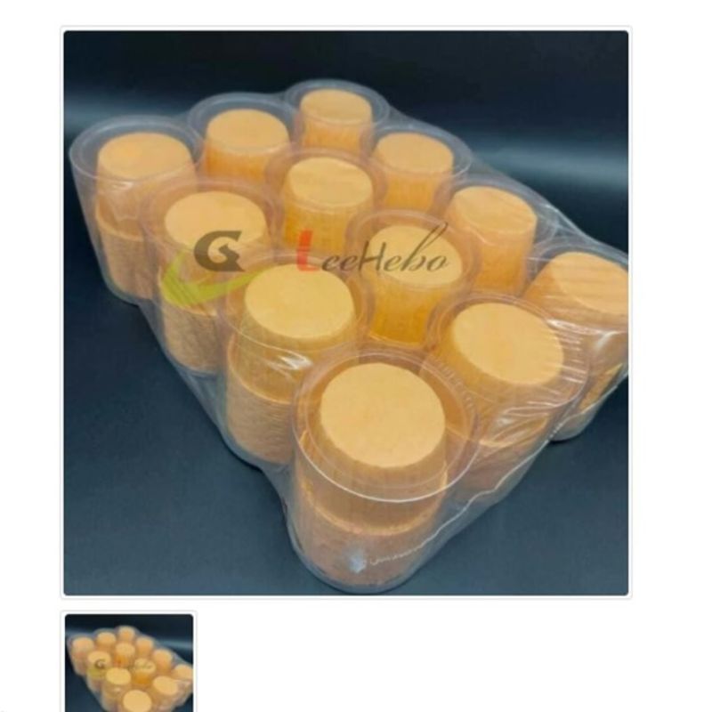 GENERICO - Capsula Para Muffins 240 Capsulas Naranja