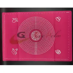GENERICO - Base Tapete De Silicona Para Trabajar Masas 50x70Cm