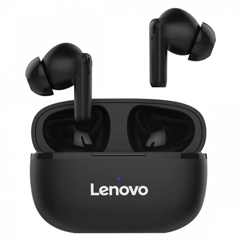 LENOVO - Audifono Inalámbrico Lenovo Tws Bluetooth Negro LENOVO