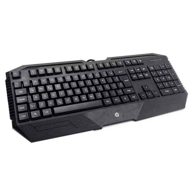 HP - Teclado Gamer USB Retroiluminado Ingles K130 HP