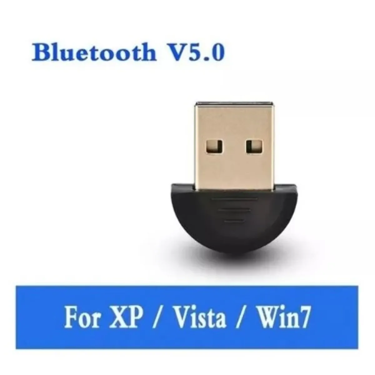 GENERICO - Adaptador Transmisor Receptor Bluetooth 5.0 Usb Notebook Pc