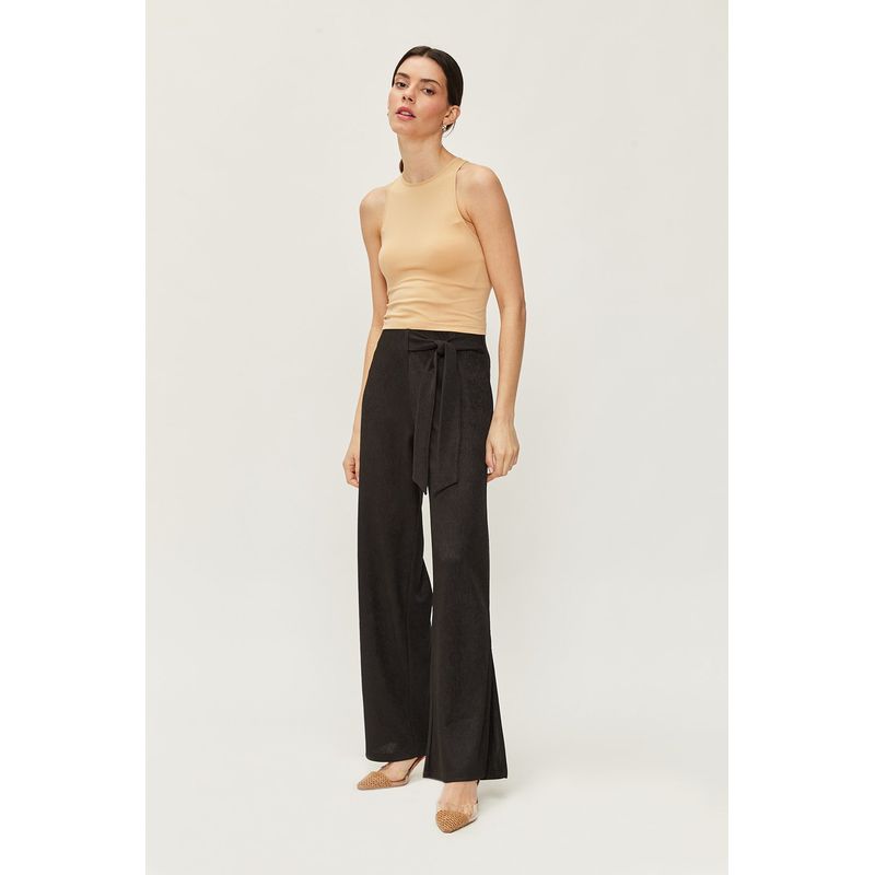 ASH - Pantalon Negro Mujer Ash