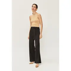 ASH - Pantalon Negro Mujer