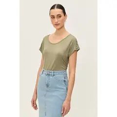 ASH - Polera Lisa Verde