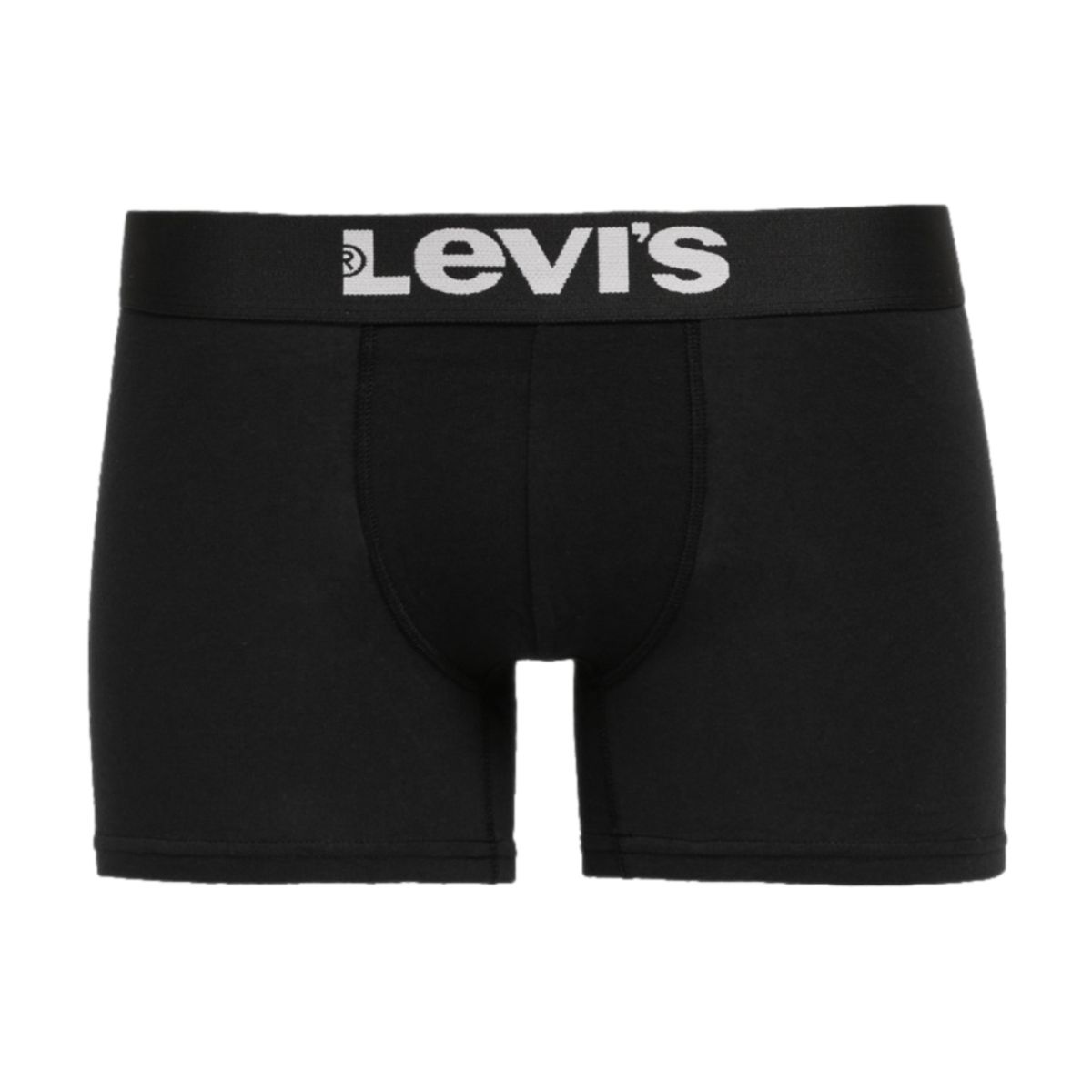 LEVIS - Boxer Hombre Trunk Liso 3 Pack Negro Levis