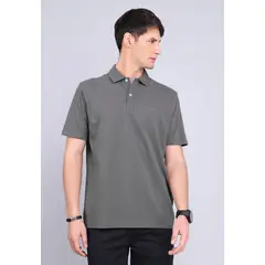 GUY LAROCHE - Polera Pique Cuello Polo