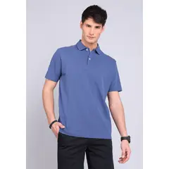 GUY LAROCHE - Polera Pique Cuello Polo