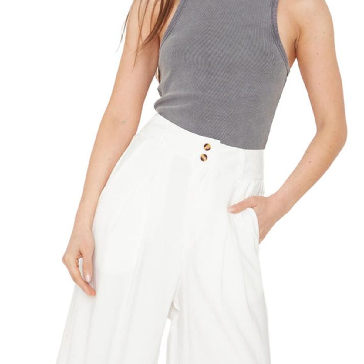 JACINTA TIENDA - Pantalón Laura II blanco Jacinta Tienda