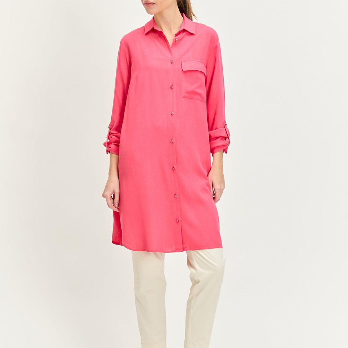 IO - Blusa Manga Larga Coral Mujer Io