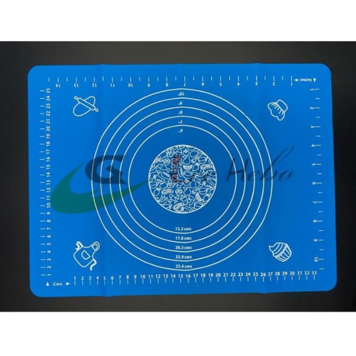 GENERICO - Base Tapete De Silicona Para Trabajar Masas 30x40Cm