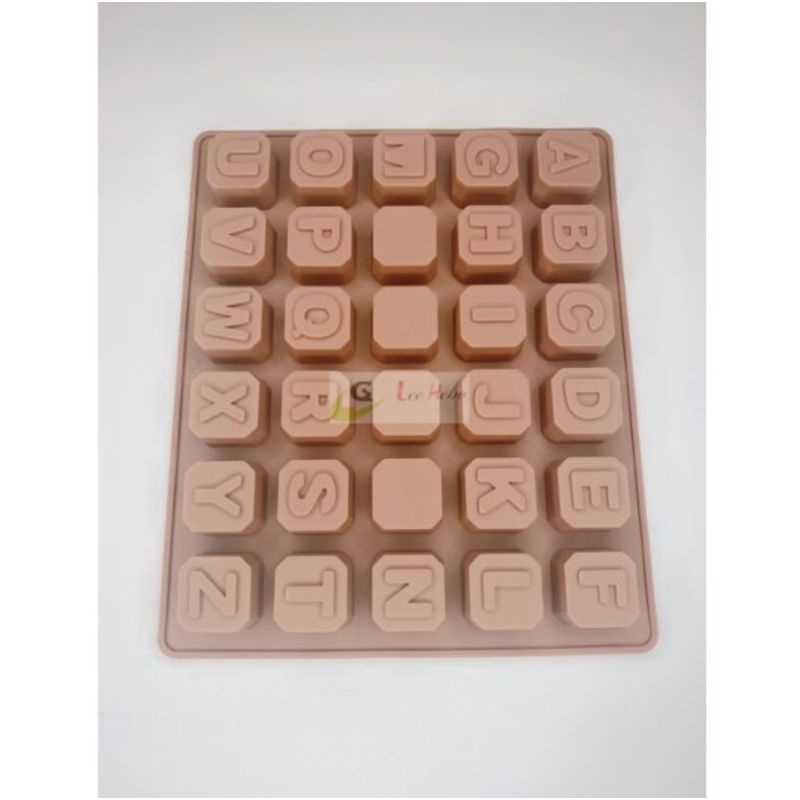 GENERICO - Molde Silicona Para Chocolate Abecedario