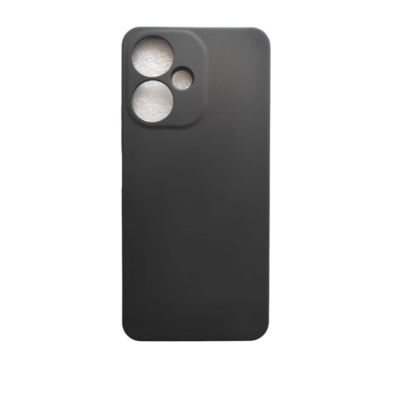 GENERICO - Carcasa Silicona Colores para Xiaomi Redmi 13c 5g - Negro