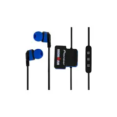 PIONEER - Audífono In Ear Alámbrico Deportivo Se-im5 Azul Fx