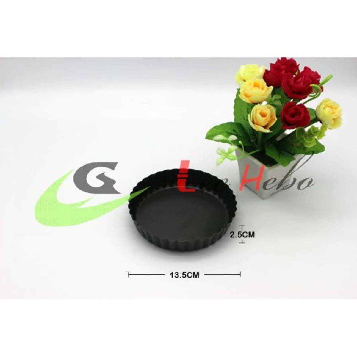 GENERICO - Molde Para Pie Redondo Tartaleta Metal 13Cm