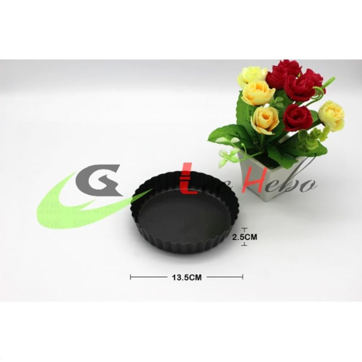 GENERICO - Molde Para Pie Redondo Tartaleta Metal 13Cm