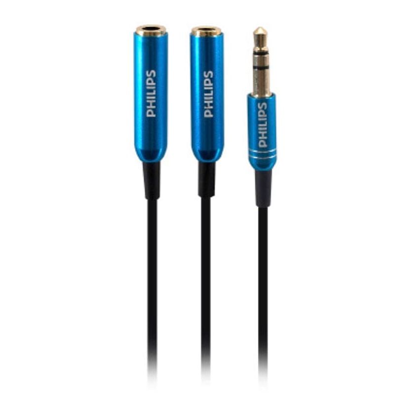 PHILIPS - Cable Divisor de Audio Philips Auxiliar SWA7200C Splitter PHILIPS