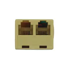 MACROTEL - Splitter De Teléfono 1x2 - Rj11 - Telefónico