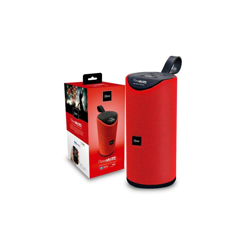 MLAB - Parlante Mlab Flow Master 8858 Bluetooth Usb Fm Rojo MLAB