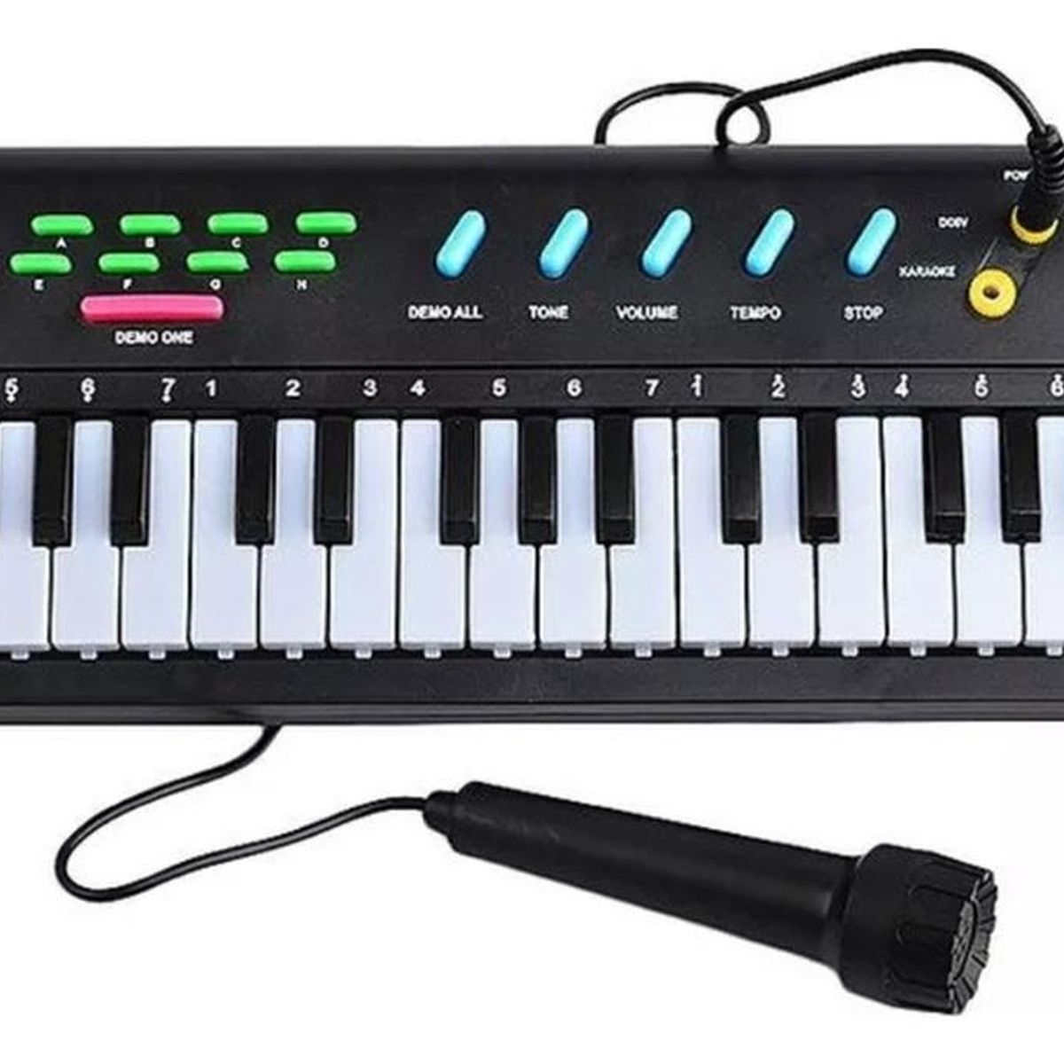 IMPORTCLICK - Órgano Teclado Piano Musical Infantil Micrófono 31 Teclas
