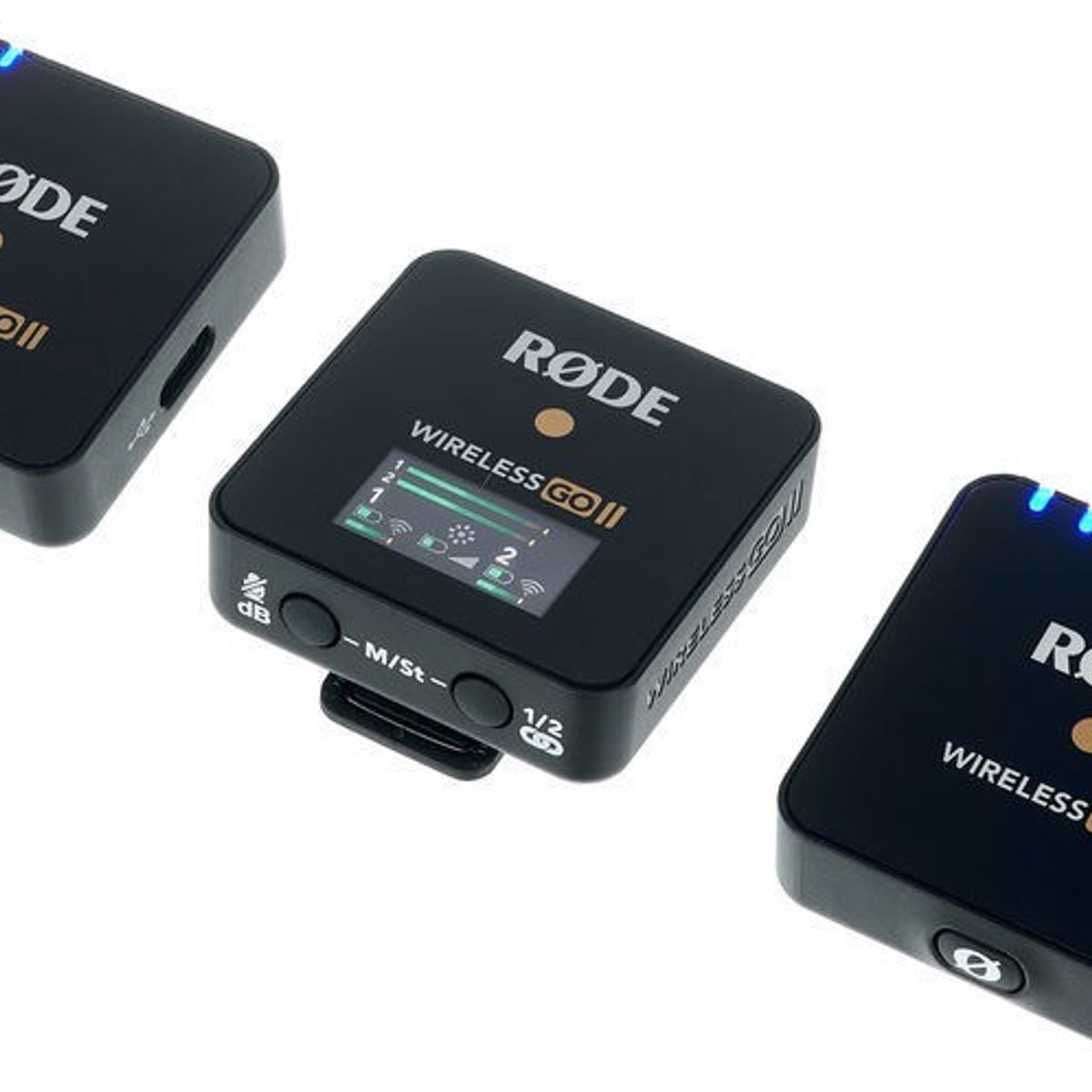 RODE - Rode Wireless GO II Sistema de micrófono digital inalámbrico