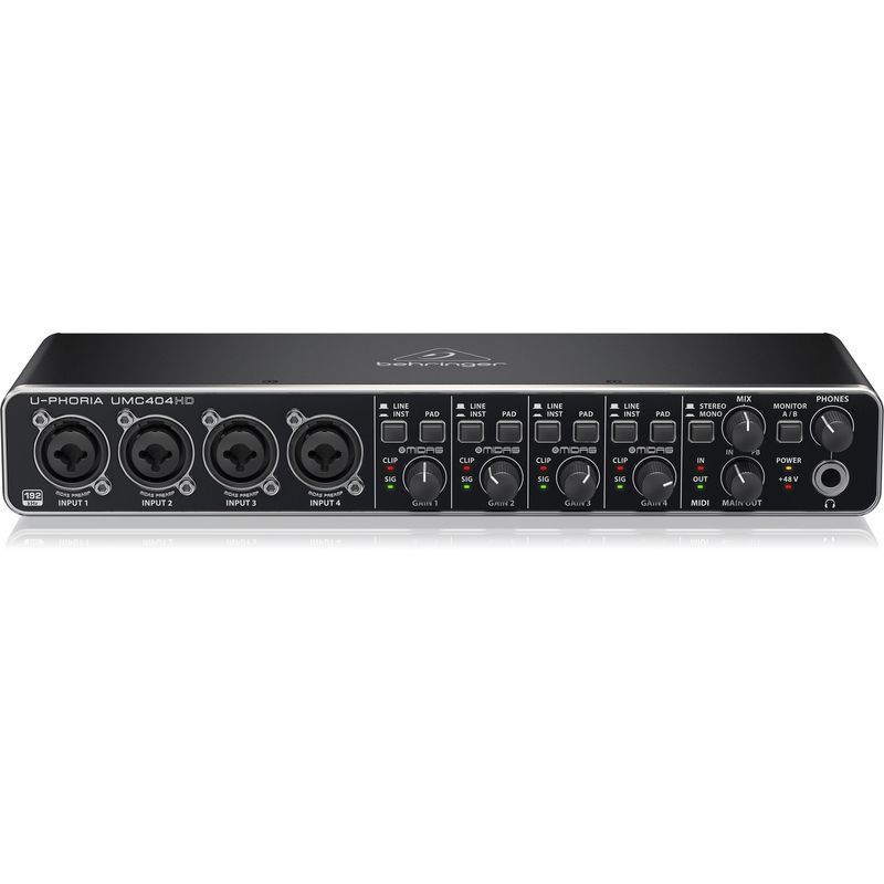 BEHRINGER - U-Phoria UMC404HD Interfaz de Audio USB