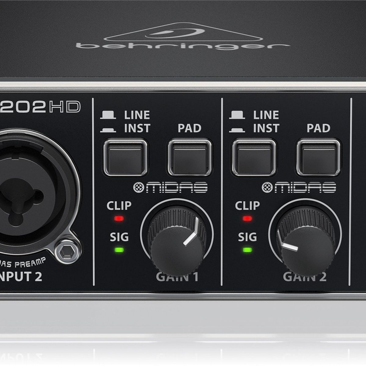 BEHRINGER - U-Phoria UMC202HD Interfaz de Audio USB