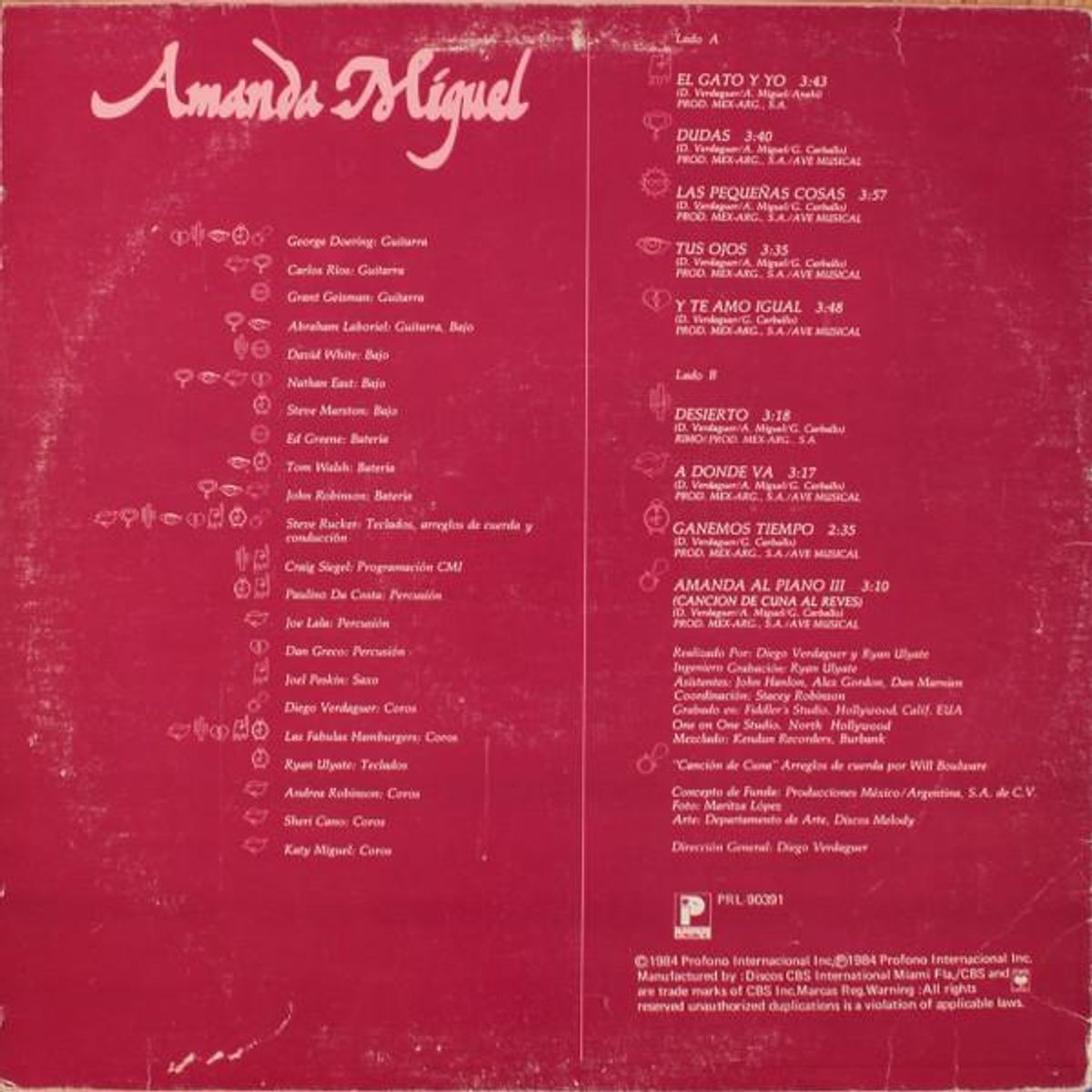 HITWAY MUSIC - AMANDA MIGUEL - EL ULTIMO SONIDO VOL3 - VINILO HITWAY MUSIC
