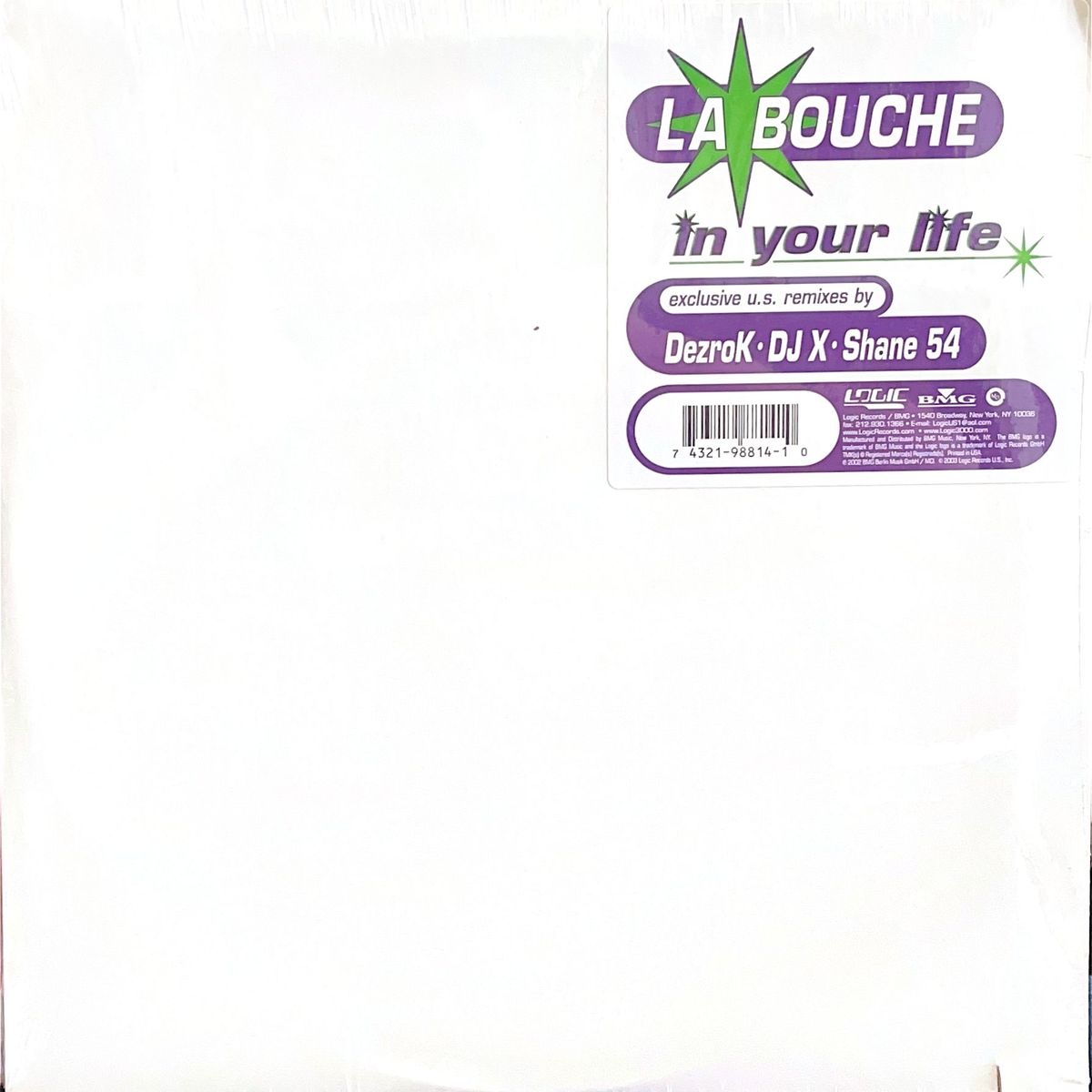 HITWAY MUSIC - LA BOUCHE - IN YOUR LIFE 2LP - 12 MAXI SINGLE - VINILO