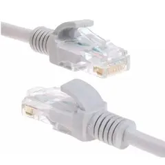 GENERICO - Cable de Red Rj45 Internet 20 Metros Categoría 6 UTP Blanco