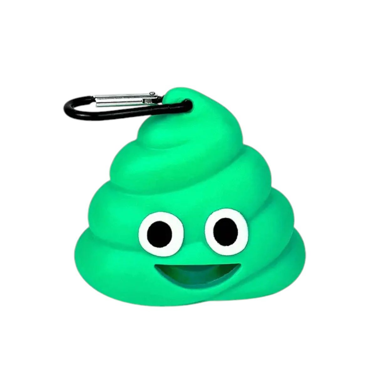 GENERICO - Dispensador Bolsas Mascotas Perro Emoji Caca GENERICO