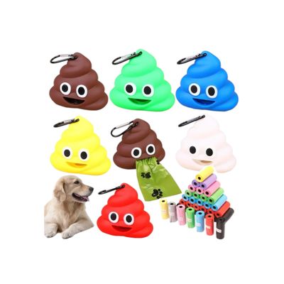 Imagen 2 del producto Dispensador Bolsas Mascotas Perro Emoji Caca