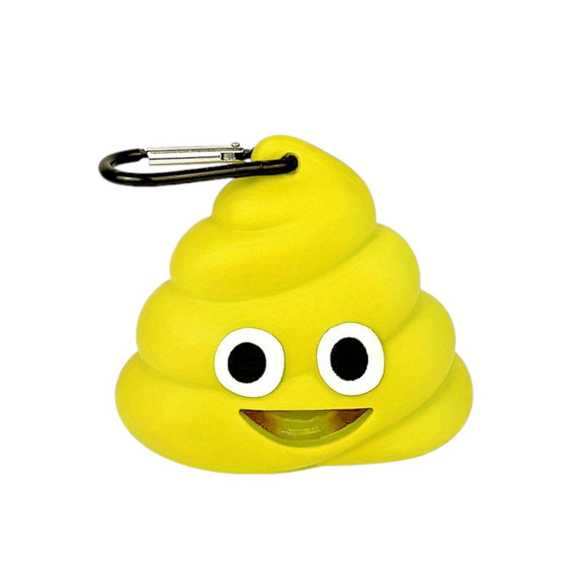 GENERICO - Dispensador Bolsas Mascotas Perro Emoji Caca GENERICO