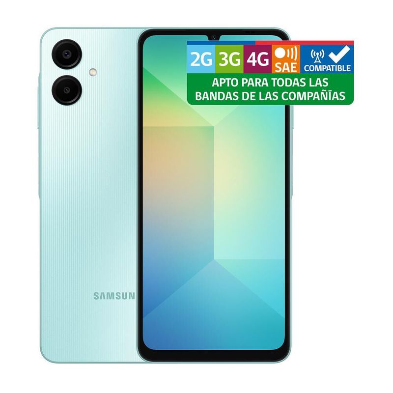 SAMSUNG - Smartphone Galaxy A06 128GB 67 VERDE Liberado