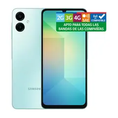 SAMSUNG - Smartphone Galaxy A06 128GB 67 VERDE Liberado