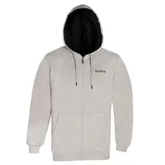 NIXON - Poleron Men Full Zipper Grey Chiporro Black - Gris