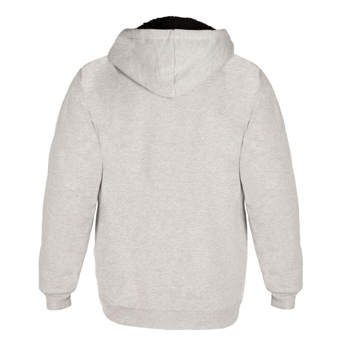 NIXON - Poleron Men Full Zipper Grey Chiporro Black - Gris