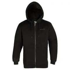 NIXON - Poleron Men Full Zipper Grey Chiporro Black - Negro