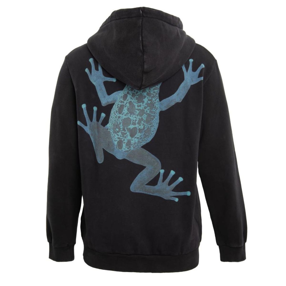 NIXON - Poleron Men Full Zipper Frog Black