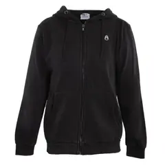 NIXON - Poleron Men Full Zipper Frog Black - Negro