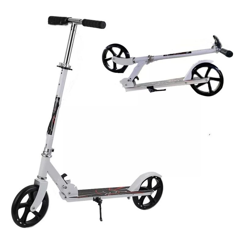 U BUY - Scooter Monopatín De Pie Plegable Ajustable Jovenes Adultos