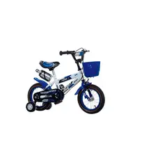LUMAX - Bicicleta Infantil Aro 12 Azul Con Rueditas