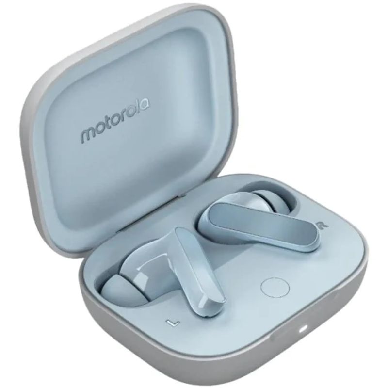 MOTOROLA - Audífonos Motorola MotoBuds In Ear Wireless BT IP54 Celeste - Celeste