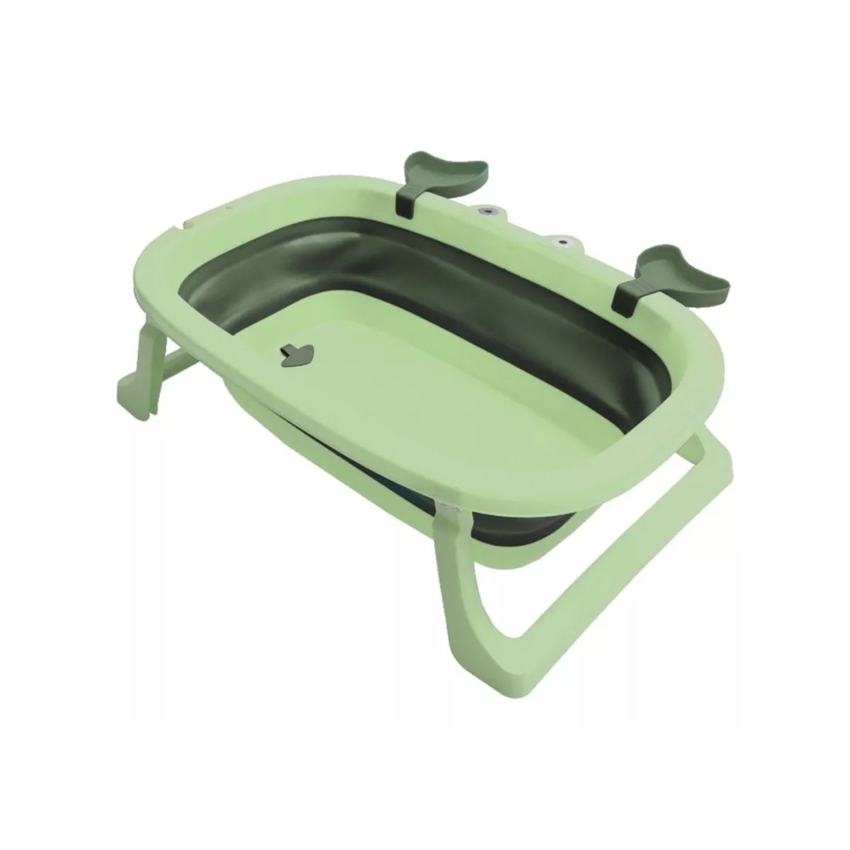 IMPORTCLICK - Bañera Tina Bebé Plegable Malla Reforzada Cangrejo 20 L Verde IMPORTCLICK