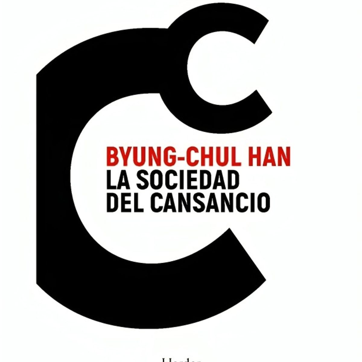 TOP10BOOKS - LIBRO La Sociedad Del Cansancio - Byung - Chul Han