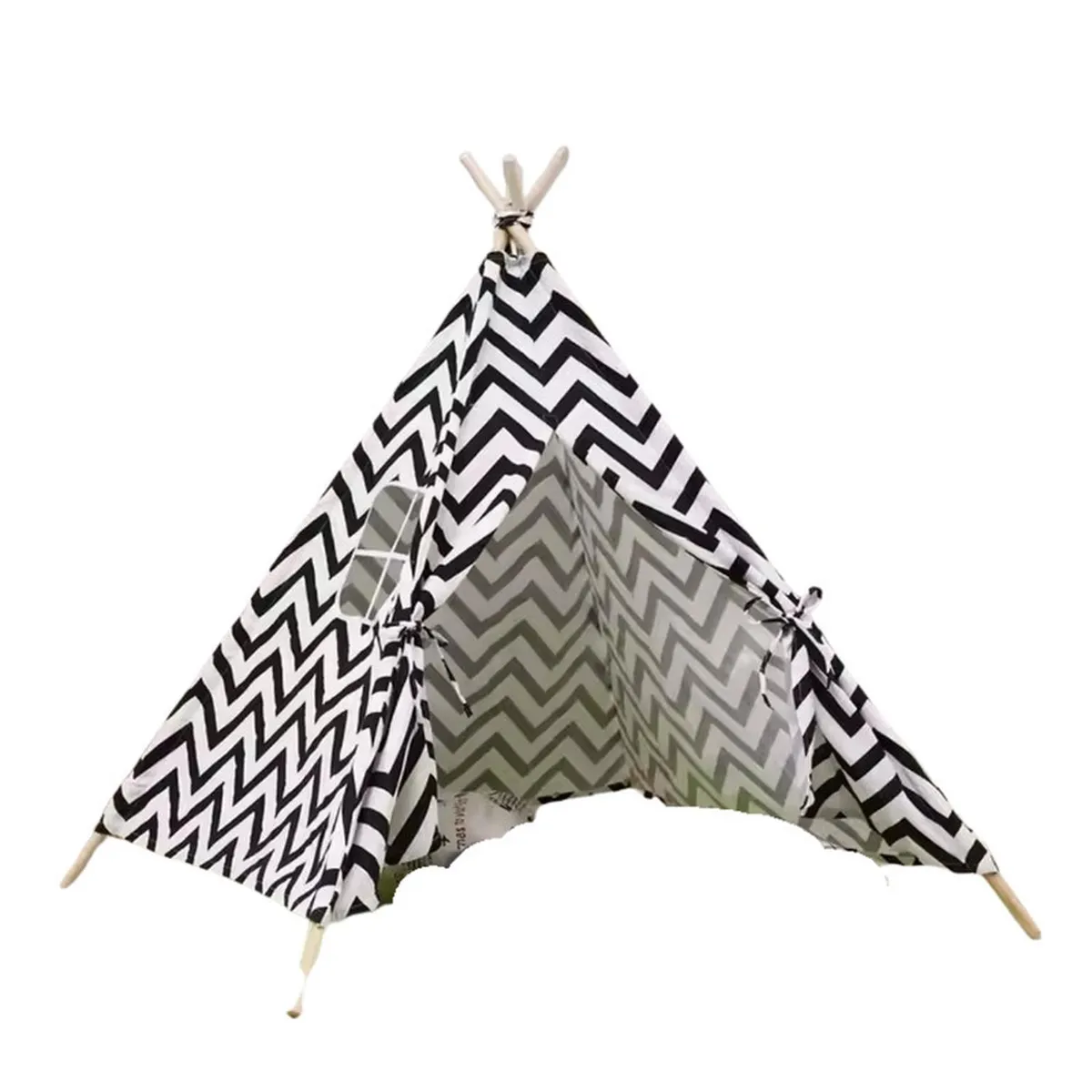 FIGLIO - Carpa Tipi Niños Infantil 160 Cm Zig-Zag Juguete Decoracion