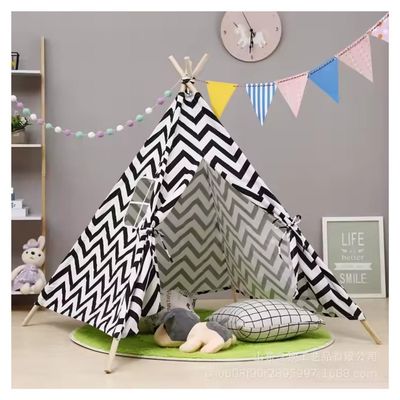 Imagen 2 del producto Carpa Tipi Niños Infantil 160 Cm Zig-Zag Juguete Decoracion