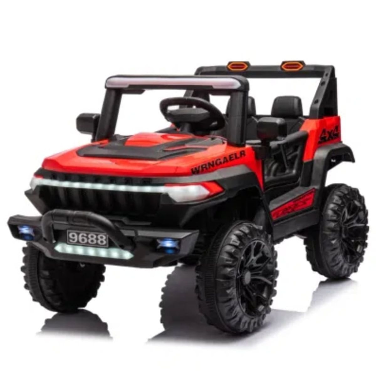U BUY - JEEP ELECTRICO 4X2 ROJO BATERIA RECARGABLE