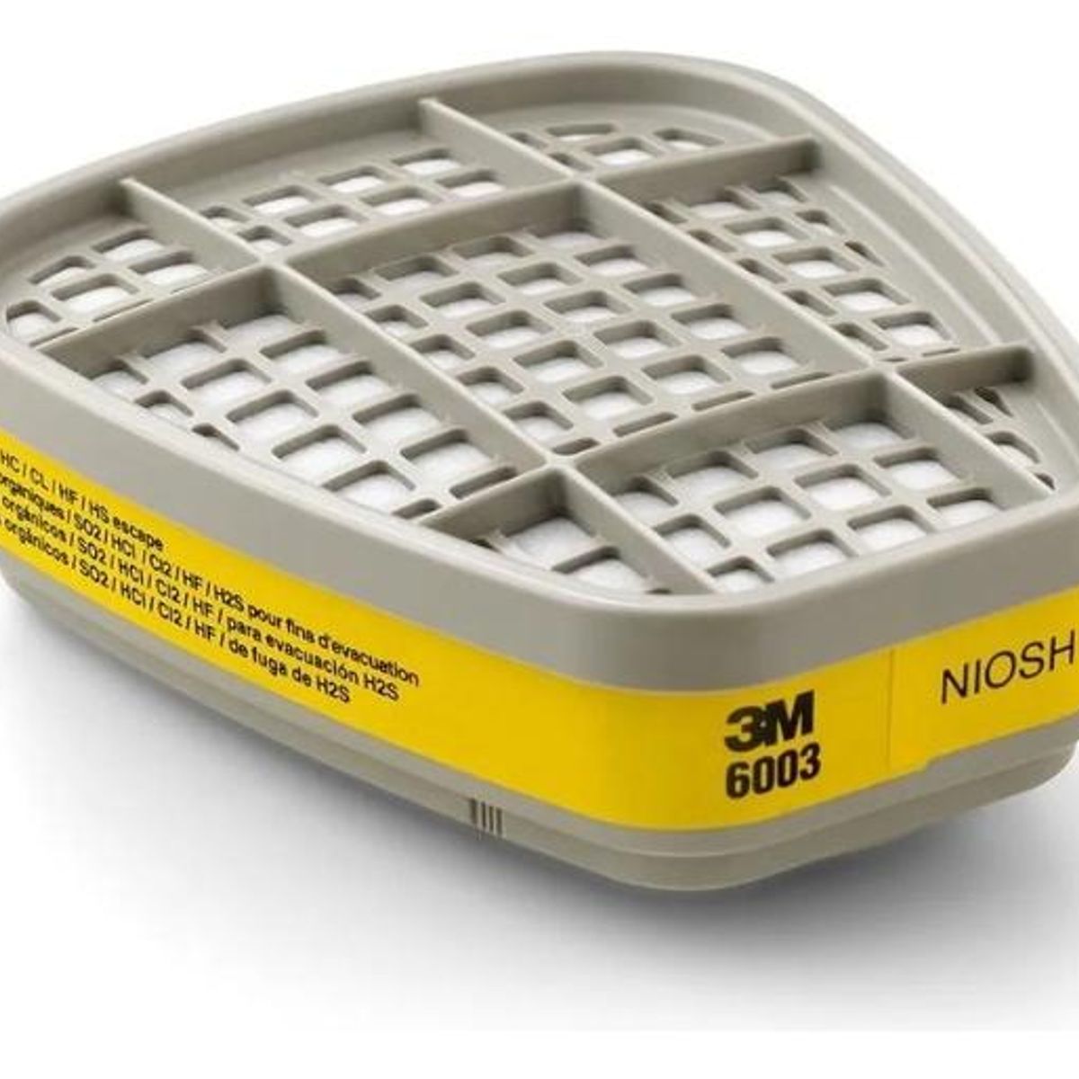 3M - Filtro 3m 6003 Vapores Orgánicos Y Gases presp 6200
